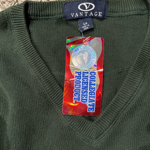 Vintage Michigan state MSU sweater vest - Picture 2 of 4